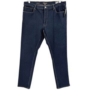 Michael Kors Men's Parker Slim Fit Stretch Blue Denim Jeans Size 36x30 NWT $118